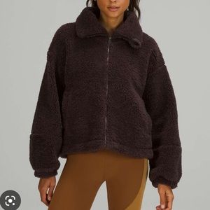 Lululemon Cinchable Fleece Zip-Up